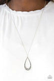 Teardrop Tease - silver