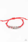 Without Skipping A BEAD - red