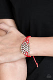 Without Skipping A BEAD - red