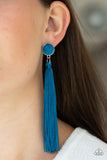 Tightrope Tassel - blue